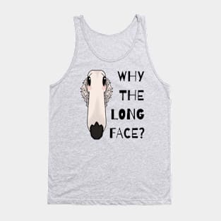 Why The Long Face Borzoi Dog Breed Tank Top